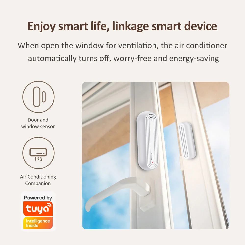 PST-MC400S- Sensor magnético WiFi para puertas y ventanas con alarma PST - Imagen 5