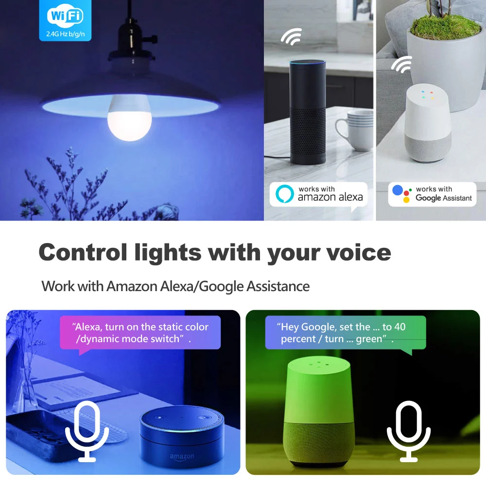 PST-WFA19- Ampolleta inteligente WiFi RGB+CCT E27 9W PST Tuya Smart - Imagen 5